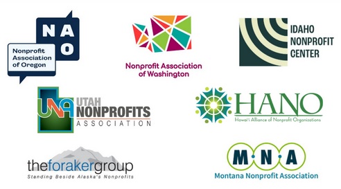 Nonprofit Associations of Oregon, Washington, Montana, and Utah, the Foraker Group (Alaska), the Hawai'i Alliance of Nonprofit Organizations & Idaho Nonprofit Center